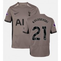 Moški Nogometni dresi Tottenham Hotspur Dejan Kulusevski #21 Tretji 2023-24 Kratek Rokav